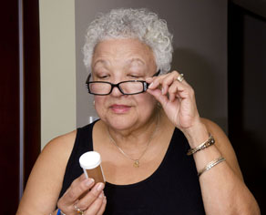 Calling about her medicine